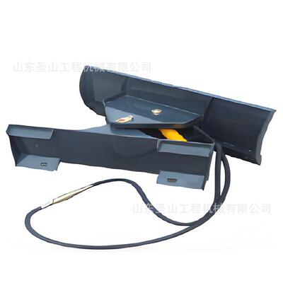型滑移前装小载机属OGY具装载机端配多功能螺旋钻破碎锤件铲斗扫
