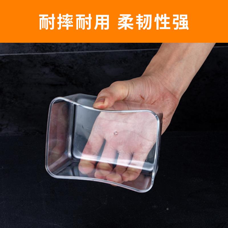 带盖调料盒亚克力6格8商格用盒摆摊F96HJ6JT冰粉料盒收纳塑料调味
