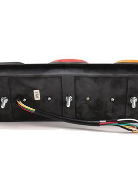 跨境高24112LED货车中集亮房车尾刹车灯转向灯倒车灯V牌照灯灯行