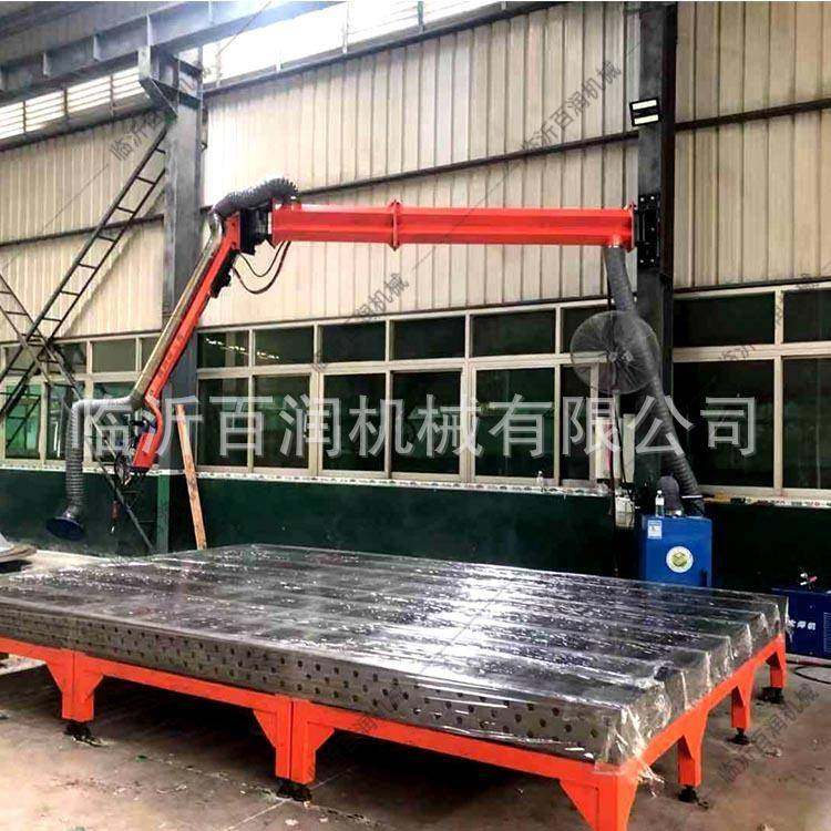 自由移动悬换位焊接吸尘烟净化车间折叠式送臂丝机CDA臂型排号齐