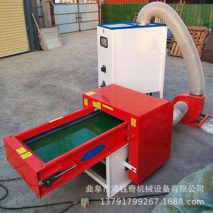 双口抱枕机玩具充棉PP棉纤维棉开LY-100松5机7d1d纤维棉蓬松机