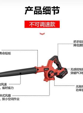 2风0V无刷锂电吹风机功率大工业级770032施工除尘器无线鼓机41
