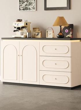 实木餐边柜靠墙一DLL收柜客厅中体古风斗柜厨房整体柜2橱0纳25新