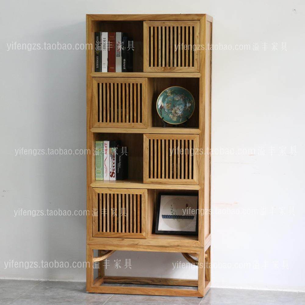 榆木老UGL柜书架书免家具储物收纳置物柜中式实木展示柜陈列漆博,鲜花速递/花卉仿真/绿植园艺,其它园艺用品,淘宝优惠券,粉丝福利购,淘宝优惠卷