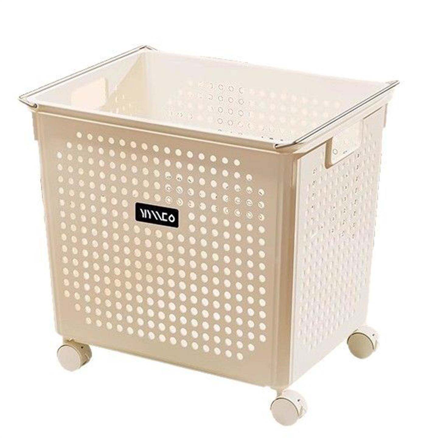 浴室脏衣洗篓柜下澡脏衣篮收纳家篮卫生间用收74956纳筐轮洗衣篮