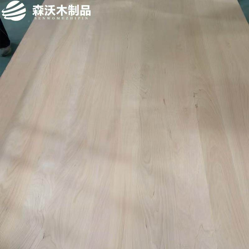 樱桃实木板电脑桌樱面板桃木高WZD家具建材樱桃直板拼书柜衣柜端