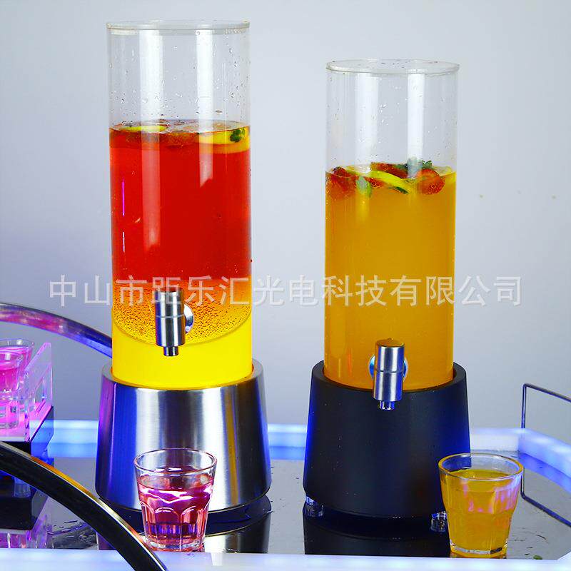 /3/厂家啤货酒吧KTVFIB啤现酒发光酒炮扎桶分酒器酒具2啤酒桶鲜啤