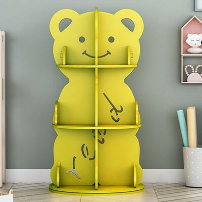 1旋转书架宝RMC宝绘本儿学生简约创意书柜I架家用房间置物架幼园