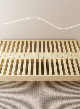 折叠沙发床两用木家33699用客厅小型榻榻缩米单人实简易抽户拉推拉伸床