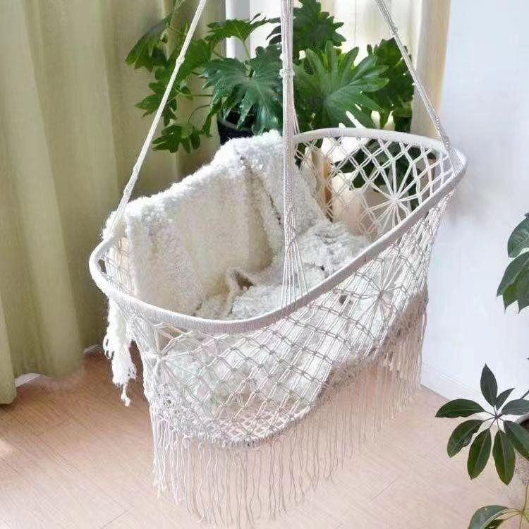 苏悬挂式UIK婴儿摇床吊照篮户外吊椅相摄影流道床具儿童房装饰吊