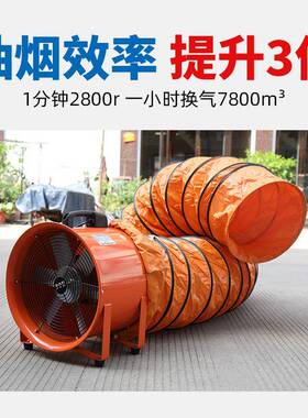 手提式鼓流风机29313送风风机小型风机有限空间通风设备轴排机