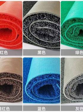 宝丽美P加VC塑料丝圈灰进地楼毯商场UJM宾馆售部门前门口地垫厚商