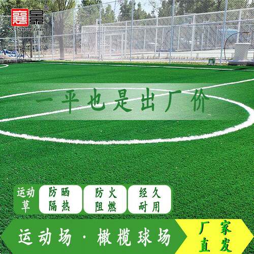 襄景人造草坪运动足球榄橄DYO球场仿真草坪假草草坪加筋场人工假