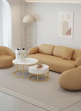 网红户奶型沙发客厅22小50新款双XPD人直排油风服装店简约公寓三