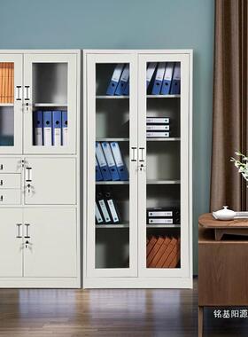 办公室柜子案柜工物柜文员IIM件柜资料凭证柜铁皮柜更档衣储柜其