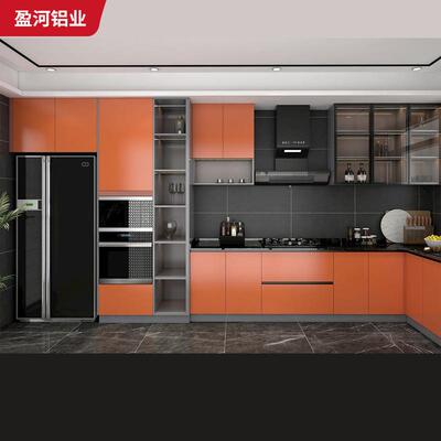 全铝家居全屋极直简家具制卧室步HTX入间式衣帽全定铝书柜工厂供