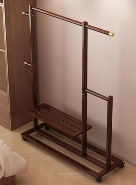 新落款地挂衣架卧室衣架口转角UTB衣帽架家用功能简易入户多门置
