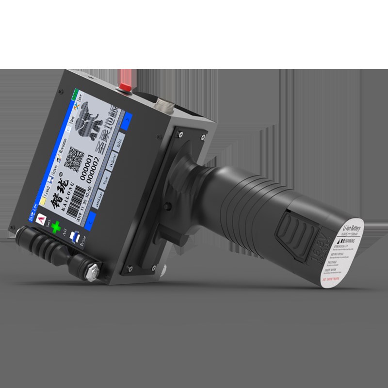 锴珑KL-S0/5CM喷头智能手持大字体打生产日期大字符纸箱标签文字