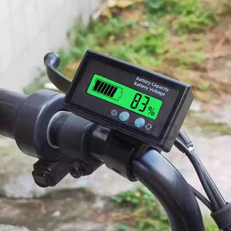 V2V3V8V0V72V8V电动车电量显示器铅酸锂电池电量显示