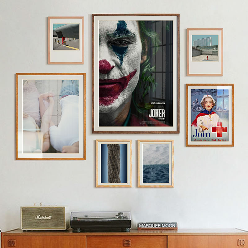 照片墙打印相框定制相片墙放大挂墙画框装裱创意客厅装饰画