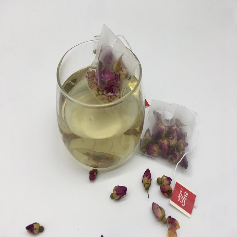 茶包袋 一次性尼龙网布过滤袋带标线反折茶叶包泡茶袋卤料调料包