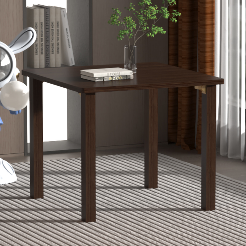 小桌子楠竹可折叠餐桌四方桌小户型吃饭桌实木客厅茶几桌家用牌桌