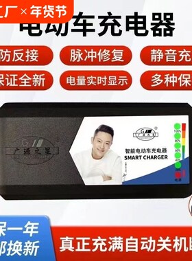 广源之星充电器原装智能自动断电电动车48v60v72v修复保护电流