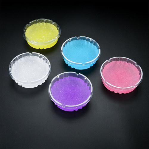 一次性烟灰缸家用防飞灰客厅茶几办公室商用灭烟沙便携懒人塑料