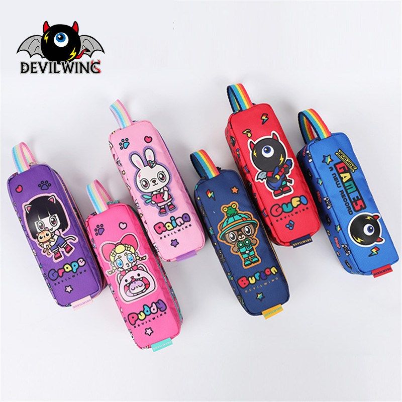 韩国儿童笔袋文具盒铅笔盒小学生多功能大容量笔袋卡通可爱女孩