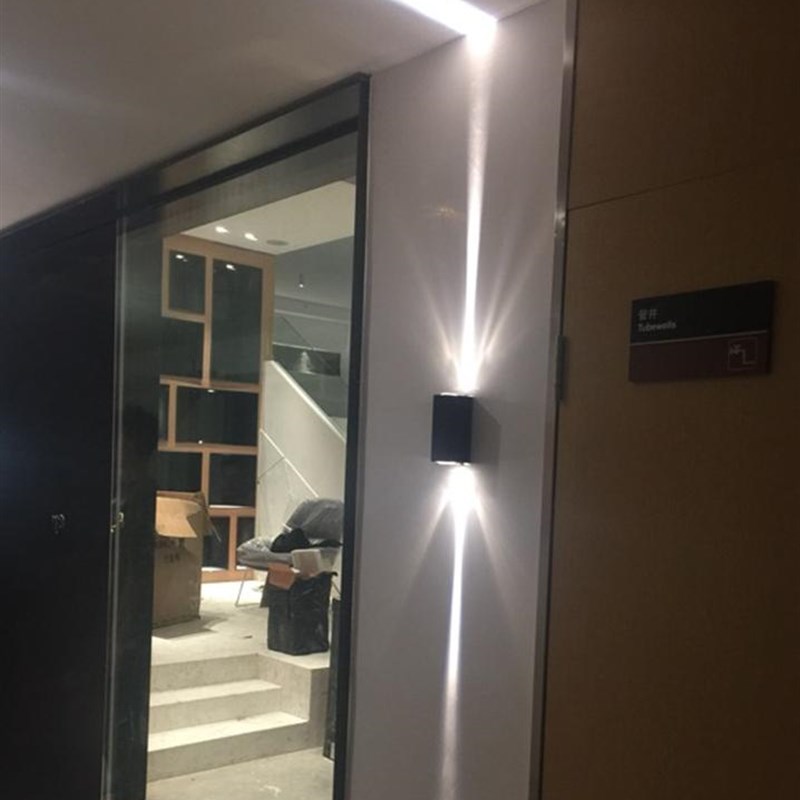 led简约现代防水头壁灯轮廓灯线条灯酒店KTV装饰景观柱子聚光灯