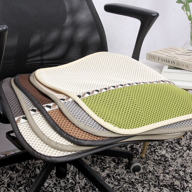 办公室坐垫椅垫餐桌电脑椅座垫凉垫汽车透气多功能四季通用久坐