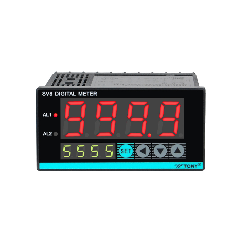 SV智能传感器速度频率转速表模拟量显示控制表大数码管数显表
