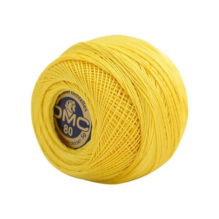 DMC80号蕾丝线中里华奈绣段染梭编细玩偶梭子小花饰品钩编线