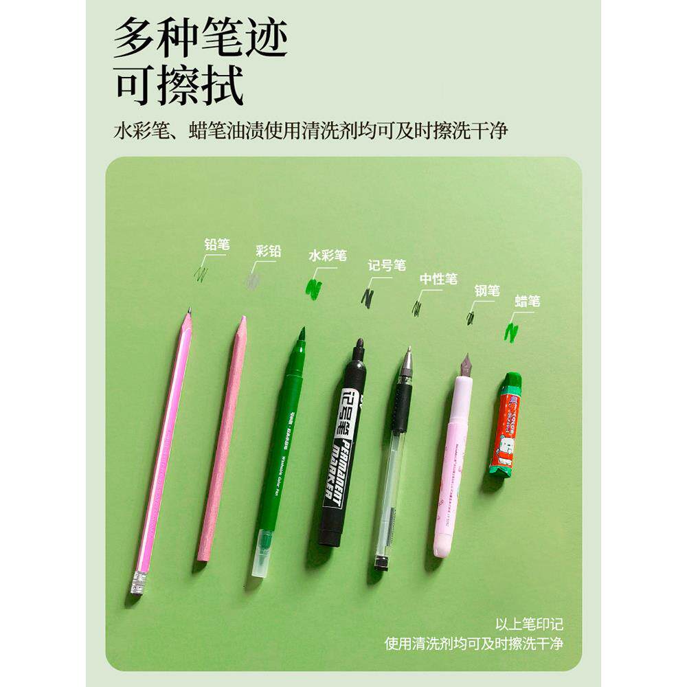 面桌垫OVS书垫学生写桌字台课桌保护电脑办室桌布防公水可擦洗pvc