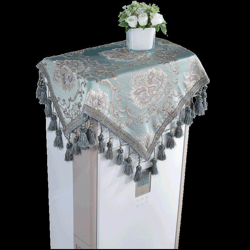 欧式空调套防尘罩立式保护内开机柜式机罩正方形室内艺柜机取不布