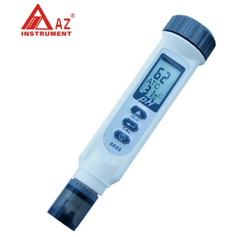 衡欣 AZ8685 ph测试笔 ph计 ph测试计 ph值测试仪 酸碱度计带温补