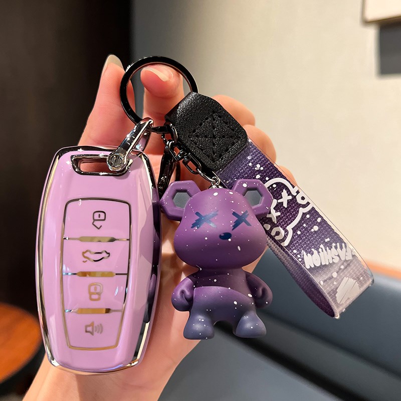 长城哈弗H6coupe钥匙套H2S/M6/F5/H4大狗F7X哈佛第三代汽车壳包扣