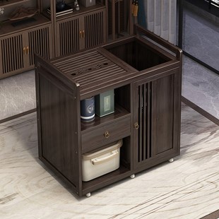 茶几客厅家用新中式茶桌多功能茶水柜茶具茶台一整套移动茶台边几