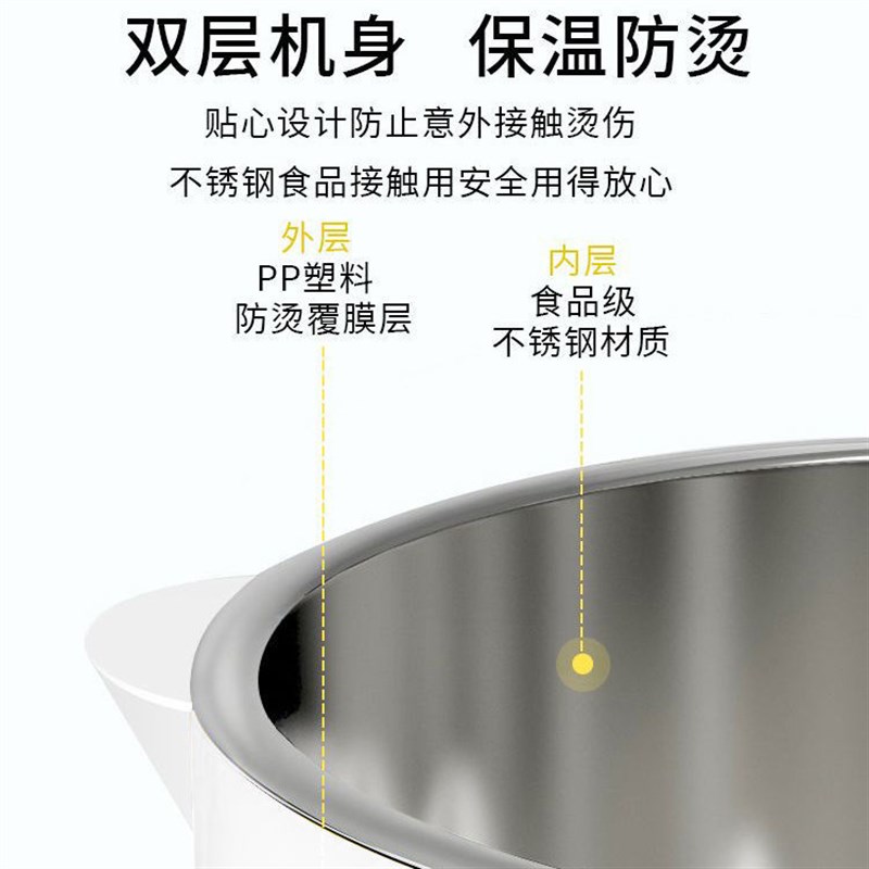容客豆浆机家用全自动免煮免过滤多功能小型加热破壁免洗智能新款
