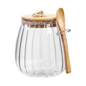 糖罐白砂糖储存厨房装 罐子红糖冰糖家用储物密封玻璃罐高颜值 糖