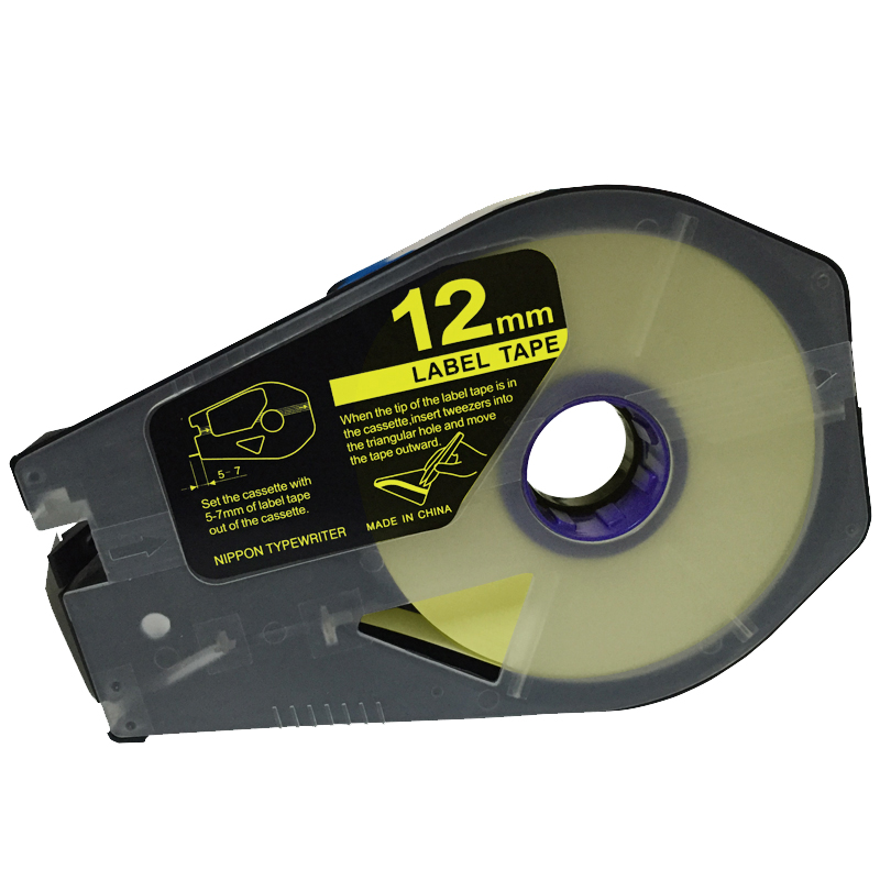 创硕 贴纸TeM-1112Y适用线号套管打印机C-210E/T/C-580T丽标打号