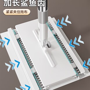 多功能夹布拖把洗脸巾可夹抹布迷你小拖把懒人专用多功能拖地神器