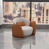 新款 轻奢民宿侘寂风艺术卧室阳台客厅休闲创意单人沙发椅子