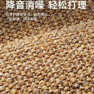 大江天然剑麻地垫豪宅别墅大门口入户门耐磨脚垫高级室外除尘地毯