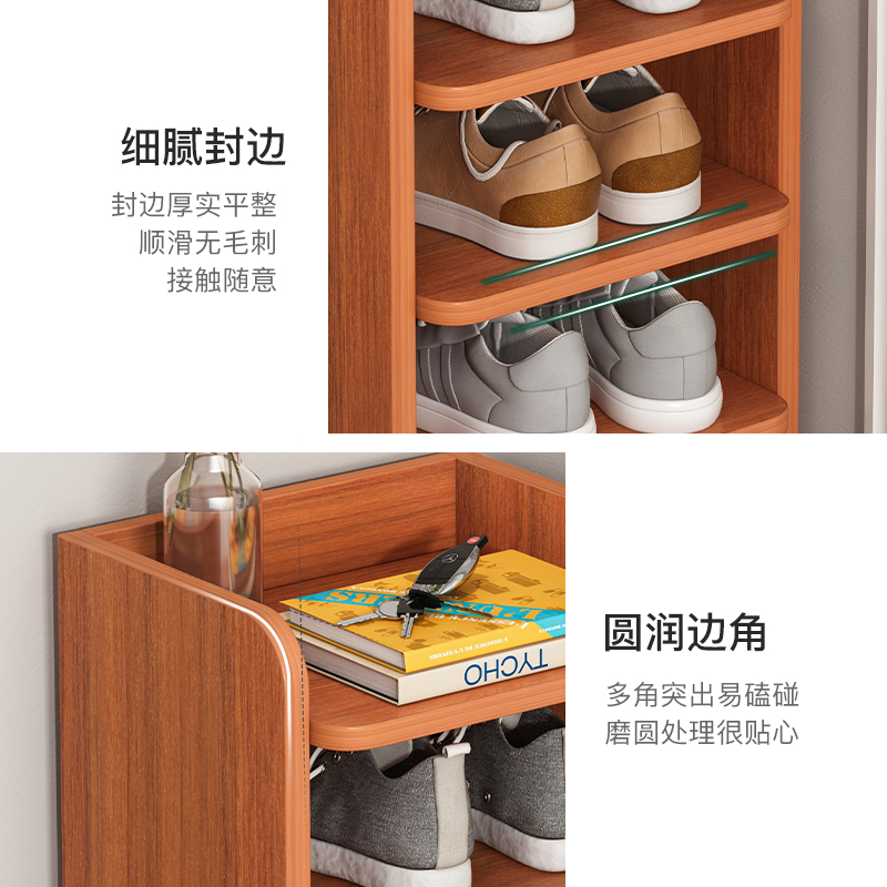 鞋架子分层隔板简易门口家用小窄多层楼道收纳神器省空间迷你鞋柜