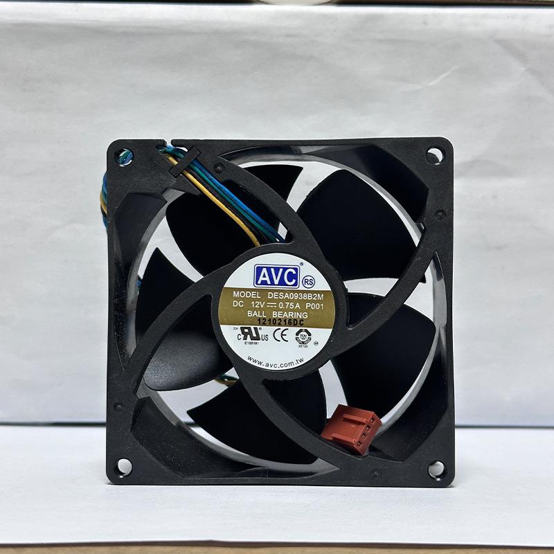 DESA0938B2M原装AVC 9038 9CM/厘米 12V 0.75A 4线PWM温控散热风