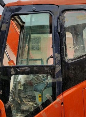 振宇ZY65/75挖掘机钢化玻璃钩机驾驶室前后挡风上下左右门窗推拉