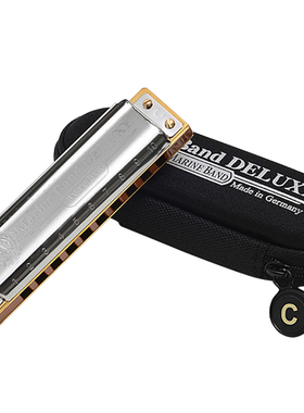 原装Hohner10孔布鲁斯演奏口琴Mrine Bnd189豪华版MBD