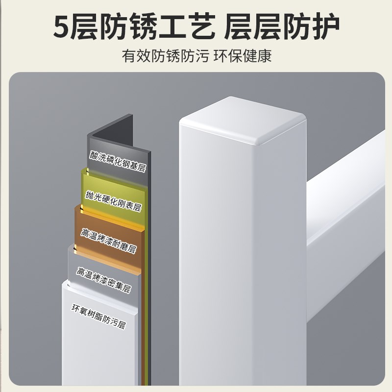 衣柜家用卧室出租房用简易组装布衣柜加厚加粗折叠全钢架结实耐用