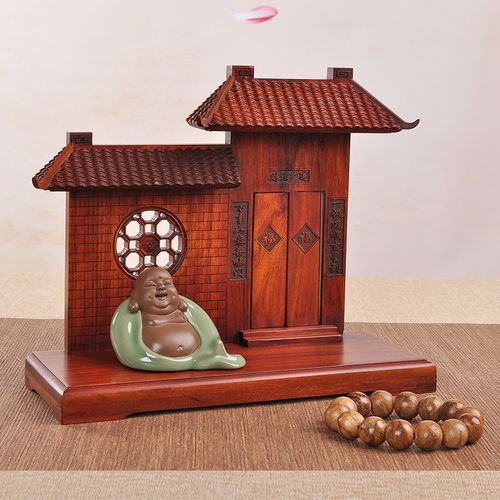 红木雕工艺品摆件底座玉器展示架开业乔迁新居礼品家居客厅装饰品